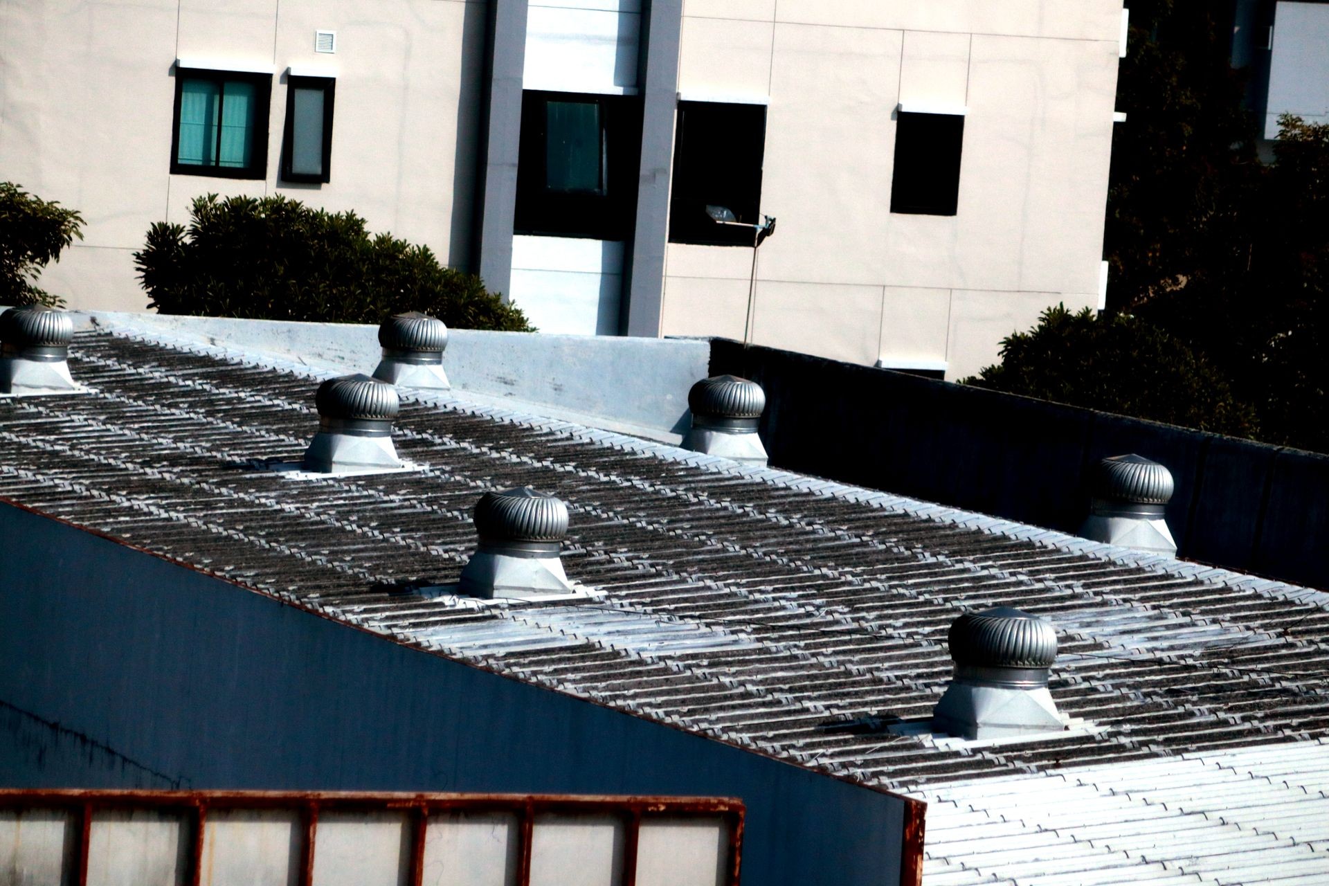 Ventilation on the roof